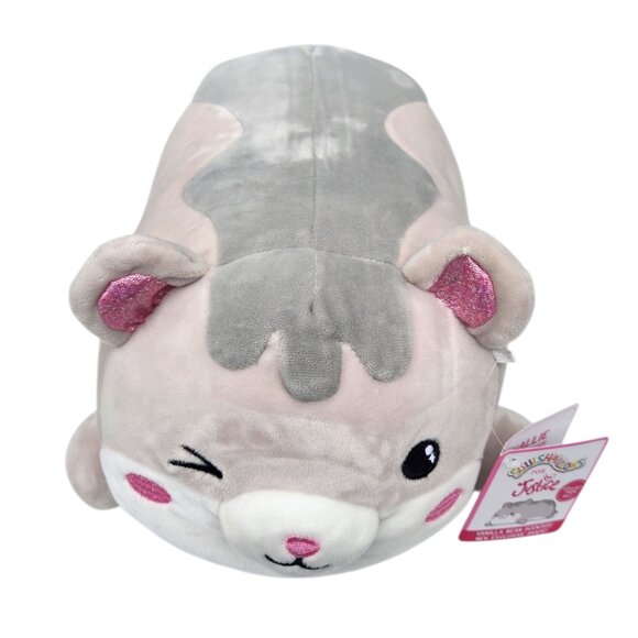 Squishmallows x Justice Hallie The Hamster 10" Vanilla Bean Scented Plush - Picture 3 of 3